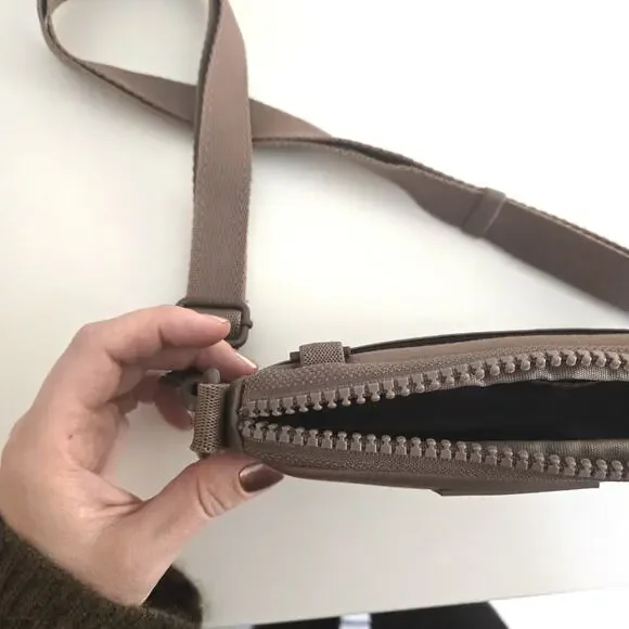 Dagne Dover Mara Neoprene Phone Sling Crossbody - Dune Mauve / Brown - Picture 7 of 8